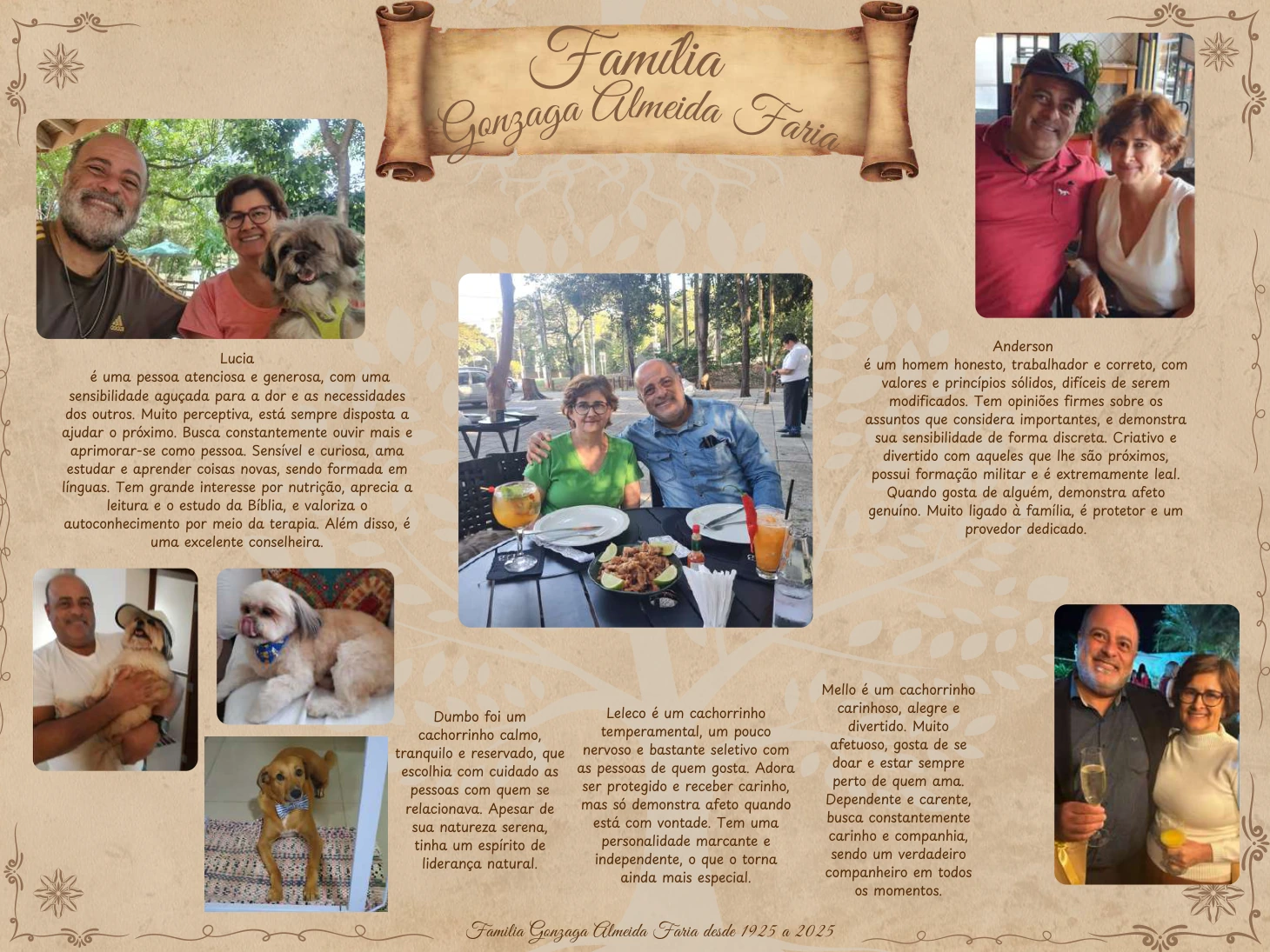 Segunda página do ramo de Lúcia